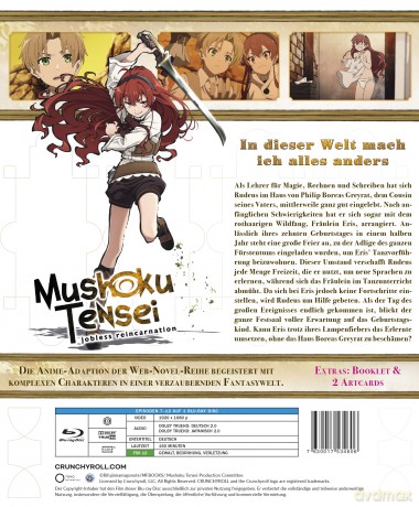 Mushoku Tensei: Isekai Ittara Honki Dasu Season 1 Vol. 2 [Blu-Ray]