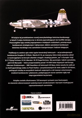 Samoloty bombowe USA II wojny światowej - Edward Ward [KSIĄŻKA]