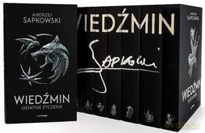 Wiedźmin Pakiet 8 tomów Premium - Andrzej Sapkowski [KSIĄŻKA]