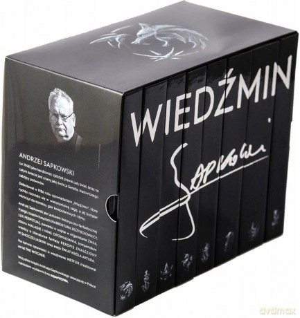 Wiedźmin Pakiet 8 tomów Premium - Andrzej Sapkowski [KSIĄŻKA]