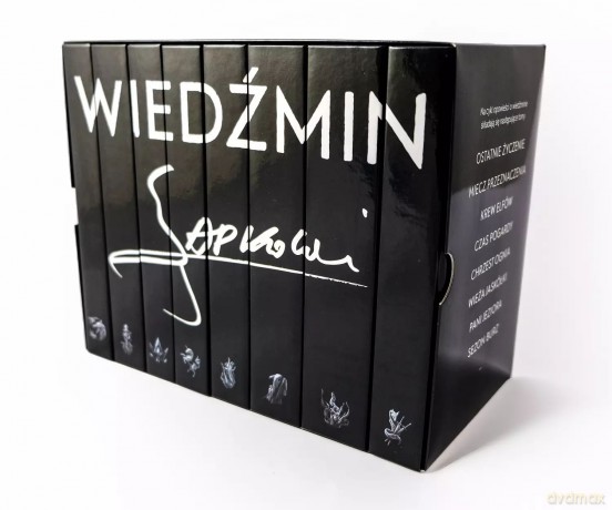Wiedźmin Pakiet 8 tomów Premium - Andrzej Sapkowski [KSIĄŻKA]