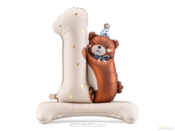 Balon foliowy 1 z Misiem 81x72cm