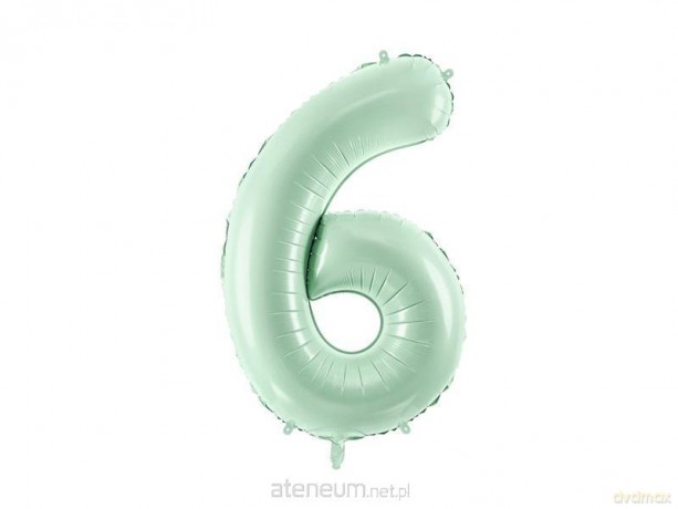 Balon foliowy 6 zielony 72cm