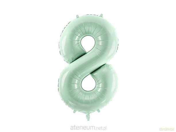 Balon foliowy 8 zielony 72cm