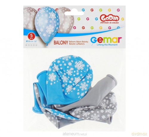 Balony premium metaliczne 5szt