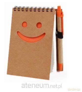 Blok spirala Eco Smile z długopisem