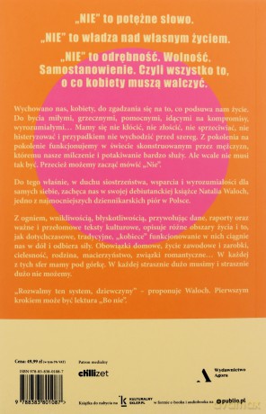 Bo NIE. Zacznij odmawiać i żyć po swojemu - Natalia Waloch [KSIĄŻKA]