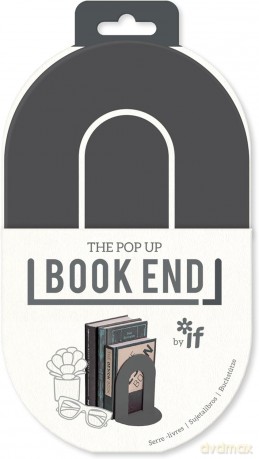 Book End Podpórka pod książki ciemny szary