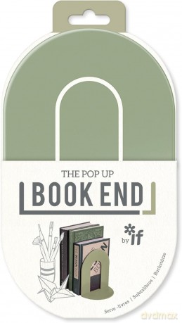 Book End Podpórka pod książki oliwkowy
