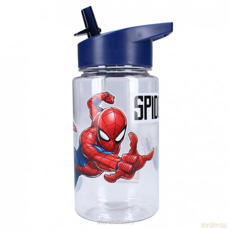 Butelka ze słomką dla dzieci Spider-Man 450ml