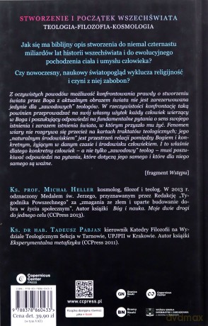 Stworzenie i początek wszechświata. Teologia-Filozofia-Kosmologia - Heller Michał, Pabjan Tadeusz [KSIĄŻKA]