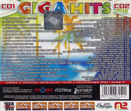 Giga Hits Lato 2007 [2CD]