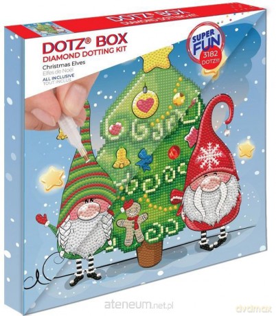 Diamond Dotz Box - Christmas Elves