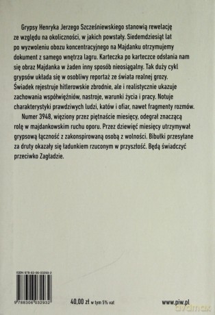 Tajemnice szydła. Grypsy z Majdanka 1943-1944 - Szcześniewski Henryk Jerzy [KSIĄŻKA]