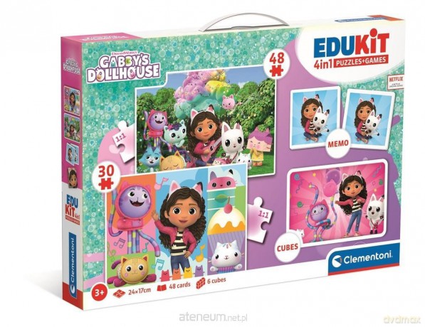 EduKit 4w1 Koci Domek Gabi [GRA]