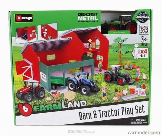 Farmland - Stodoła z traktorem [FIGURKA]