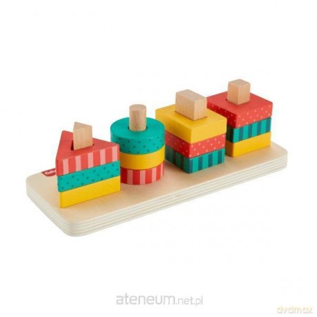 Fisher Price. Drewniany sorter kształtów