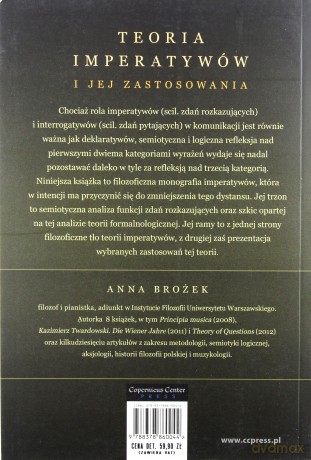 Teoria imperatywów i jej zastosowania - Brożek Anna [KSIĄŻKA]