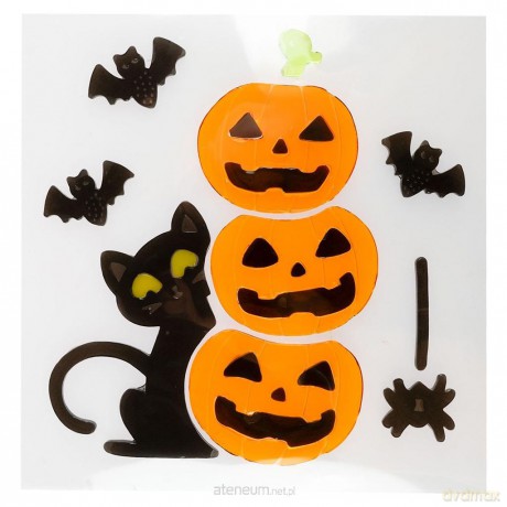 Halloweenowa żelowa dekoracja
