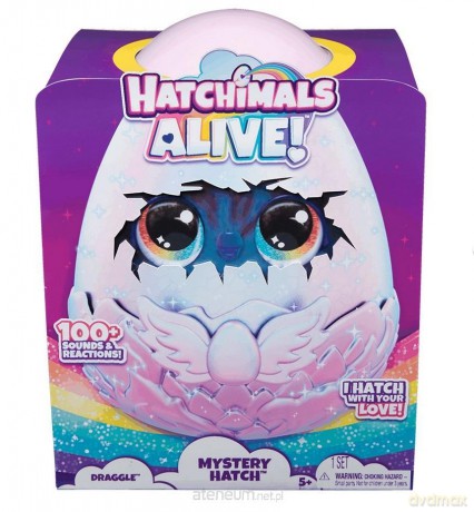 Hatchimals Alive Magiczne Jajo - Smoki [FIGURKA]