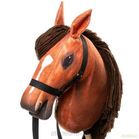Hobby Horse Skippi. Koń na kiju bursztyn