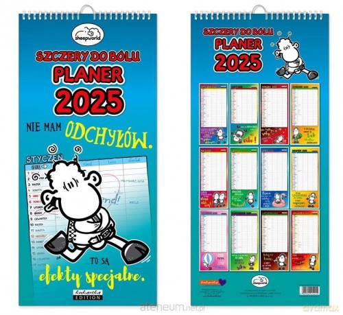 Kalendarz 2025 ścienny planer Trendy [KALENDARZ]
