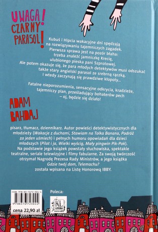 Uwaga czarny parasol - Bahdaj Adam [KSIĄŻKA]