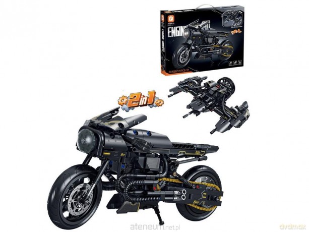 Klocki konstrukcyjne 2w1 Motocykl 571el [KLOCKI]