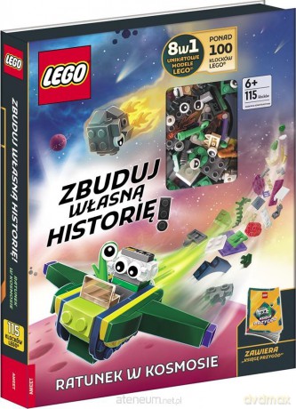 LEGO Books. Ratunek w kosmosie. Zbuduj własną... [KSIĄŻKA]