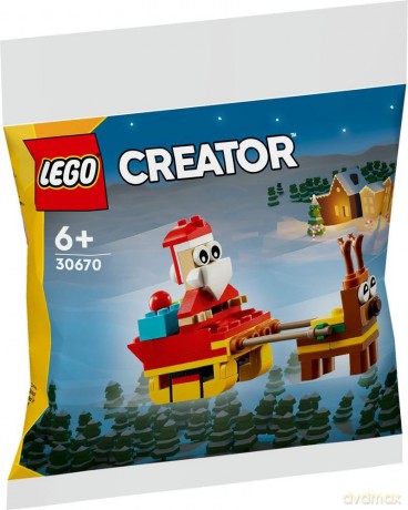 LEGO CREATOR Przejażdżka saniami Mikołaja (30670) [KLOCKI]