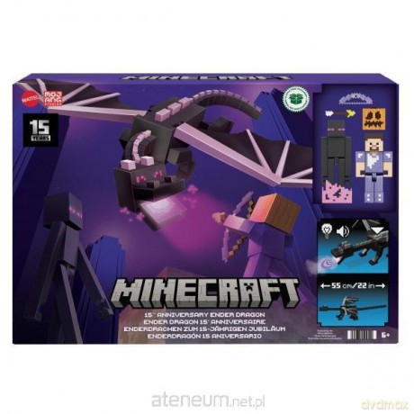 Minecraft Smok Kresu 15 rocznica Zestaw figurek [FIGURKA]