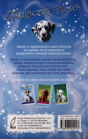 Wymarzone urodziny. Magiczny piesek - Bentley Sue [KSIĄŻKA]