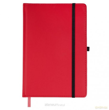 Notes A5 kratka czerwony