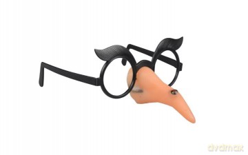 Okulary czarownicy z nosem