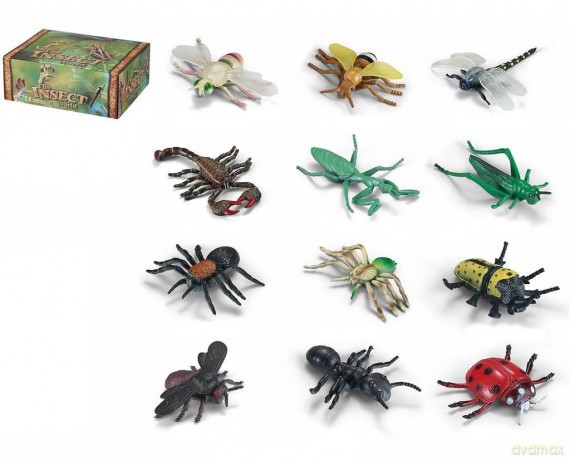 Owady insekty MIX [FIGURKA]