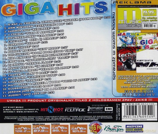 Giga Hits Zima 2005 [CD]