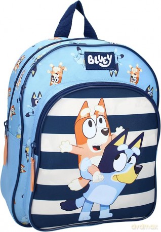 Plecak przedszkolny z kieszenią Bluey