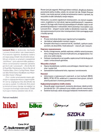 Zinn i sztuka serwisowania roweru górskiego (Wyd. 2014) - Zinn Lennard [KSIĄŻKA]
