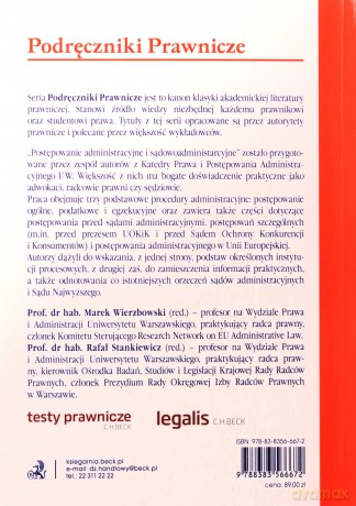 Postępowanie administracyjne i sądowoadministracyjne w.4 [KSIĄŻKA]