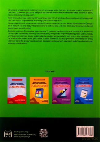 Praca z uczniem mającym trudności z matematyką 7-8 - Barbara Stryczniewicz [KSIĄŻKA]