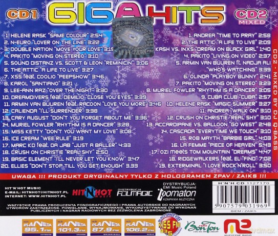Giga Hits Zima 2007 [2CD]