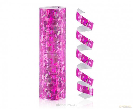 Serpentyny holograficzne fioletowe (24szt)