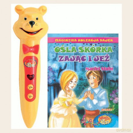 Magiczna Kolekcja Bajek + Magic Pen 17: Ośla Skórka/Zając i Jeż [KSIĄŻKA]+[CD]