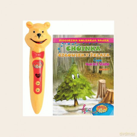 Magiczna Kolekcja Bajek + Magic Pen 20: Choinka/Człowiek Z Żelaza [KSIĄŻKA]+[CD]