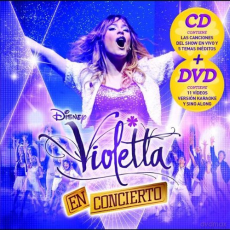 Violetta: En Concierto soundtrack (Violetta: Koncert) [CD]+[DVD]