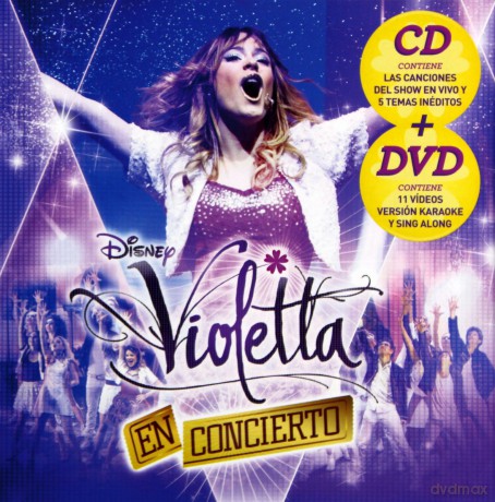Violetta: En Concierto soundtrack (Violetta: Koncert) [CD]+[DVD]