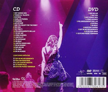Violetta: En Concierto soundtrack (Violetta: Koncert) [CD]+[DVD]
