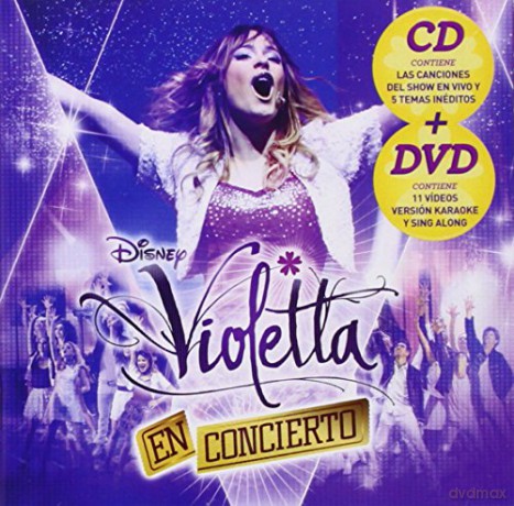 Violetta: En Concierto soundtrack (Violetta: Koncert) [CD]+[DVD]