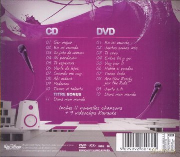 Violetta: Chanter Ce Que Je Suis soundtrack [CD]+[DVD]