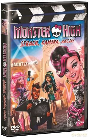 Monster High: Strach, kamera, akcja! [DVD]